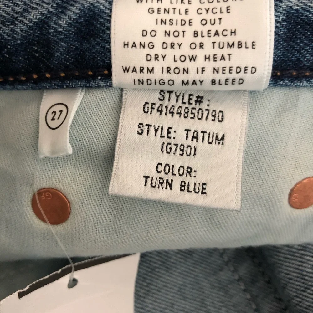 GRLFRND Tatum Jeans Size 27 NWT - Picture 7 of 7